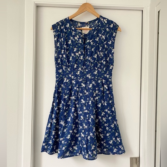 Quicksilver Floral Cotton Dress, Size M - Picture 5 of 11